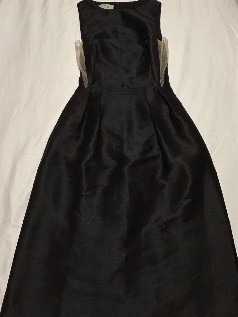 Vintage 2005 Bbstore’s Black Jacquard Midi/Maxi Dress – Size S